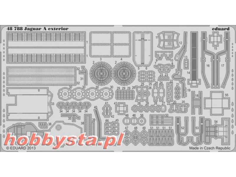 Jaguar A exterior 1/48 - Kitty Hawk - image 1