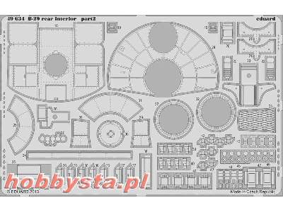 B-29 rear interior 1/48 - Monogram - image 3