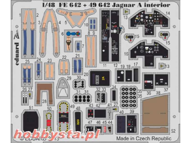 Jaguar A  S. A. 1/48 - Kitty Hawk - image 1