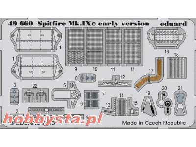 Spitfire Mk. IXc early version 1/48 - Eduard - image 1