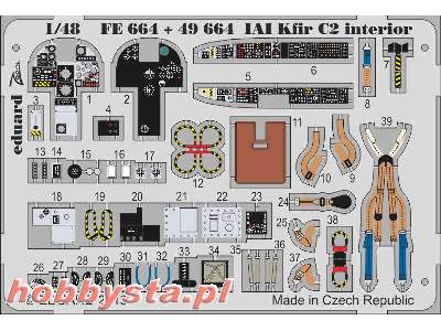 IAI Kfir C2 interior S. A. 1/48 - Amk - image 2