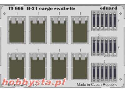 H-34 cargo seatbelts 1/48 - Gallery Models - image 1