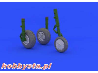 Me 262 wheels 1/32 - Trumpeter - image 3