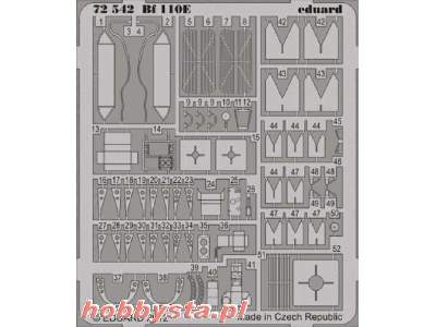 Bf 110E 1/72 - Eduard - image 1