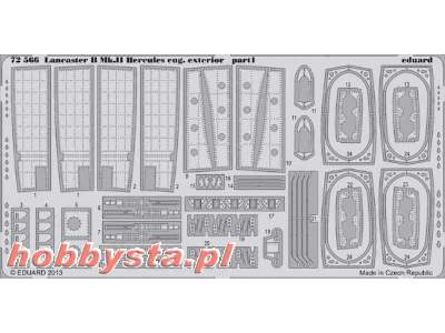 Lancaster B Mk. II exterior 1/72 - Airfix - image 1