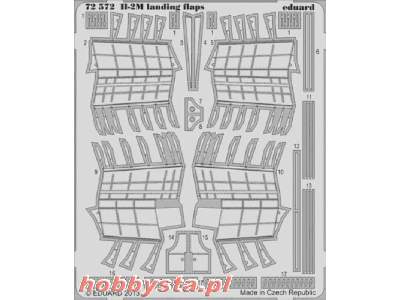 Il-2M landing flaps 1/72 - Academy Minicraft - image 1