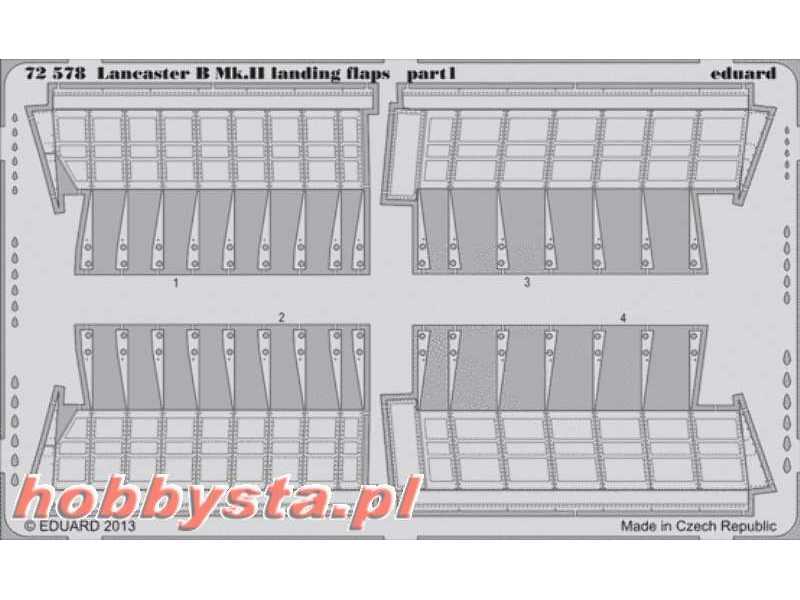 Lancaster B Mk. II landing flaps 1/72 - Airfix - image 1 Lancaster B Mk. II landing flaps 1/72 - Airfix - image 1