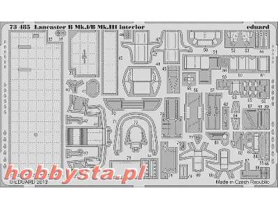 Lancaster B Mk. I/B Mk. III interior S. A. 1/72 - Airfix - image 3