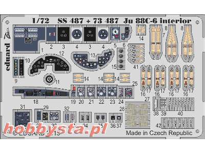 Ju 88C-6 interior S. A. 1/72 - Revell - image 2