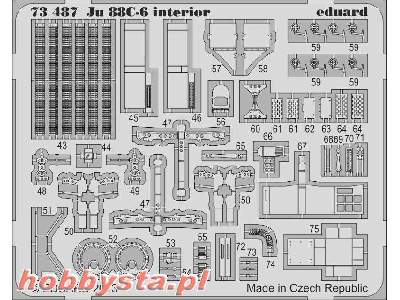 Ju 88C-6 interior S. A. 1/72 - Revell - image 3