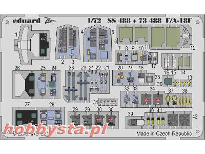 F/ A-18F S. A. 1/72 - Revell - image 2