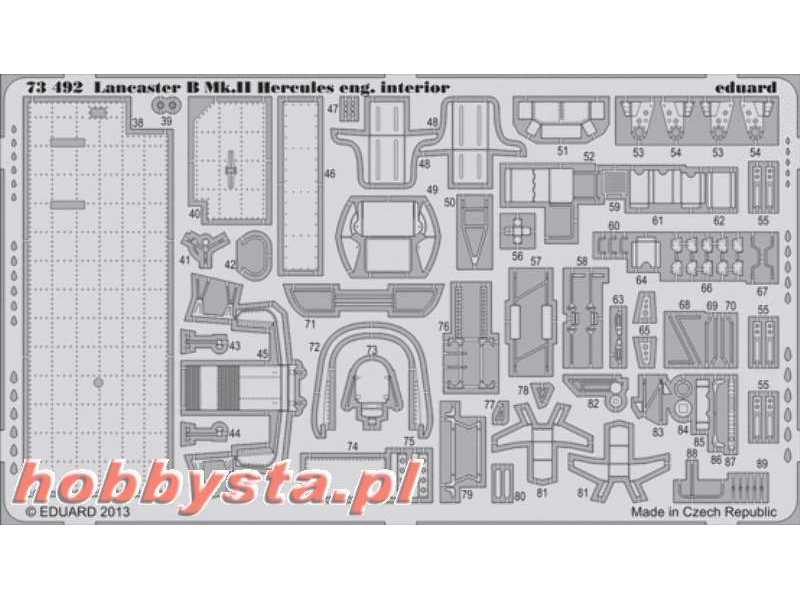 Lancaster B Mk. II interior S. A. 1/72 - Airfix - image 1