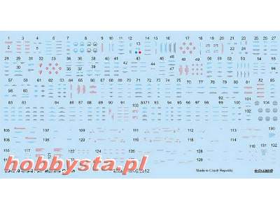 MiG-21MF stencils Czech 1/48 - image 1