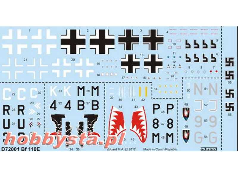 Bf 110E 1/72 - Eduard - image 1