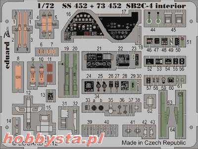 SB2C-4 interior S. A. 1/72 - Cyber Hobby - image 1