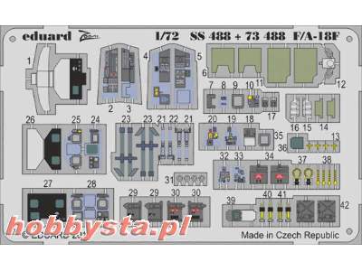 F/ A-18F S. A. 1/72 - Revell - image 1