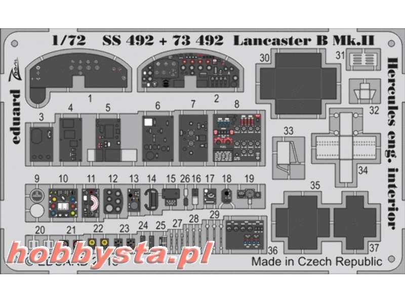 Lancaster B Mk. II interior S. A. 1/72 - Airfix - image 1