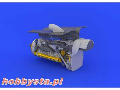 Bf 109G-6 engine 1/32 - Revell - image 4