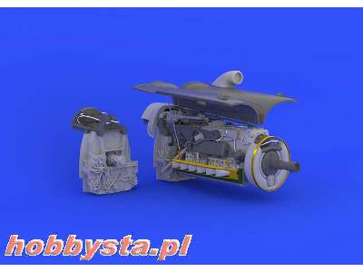 Bf 109G-6 engine 1/32 - Revell - image 6