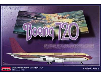Boeing 720 Starship One Deep Purple USA tour 1974 - image 1