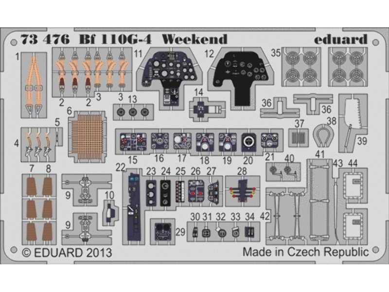 Bf 110G-4  Weekend 1/72 - Eduard - image 1