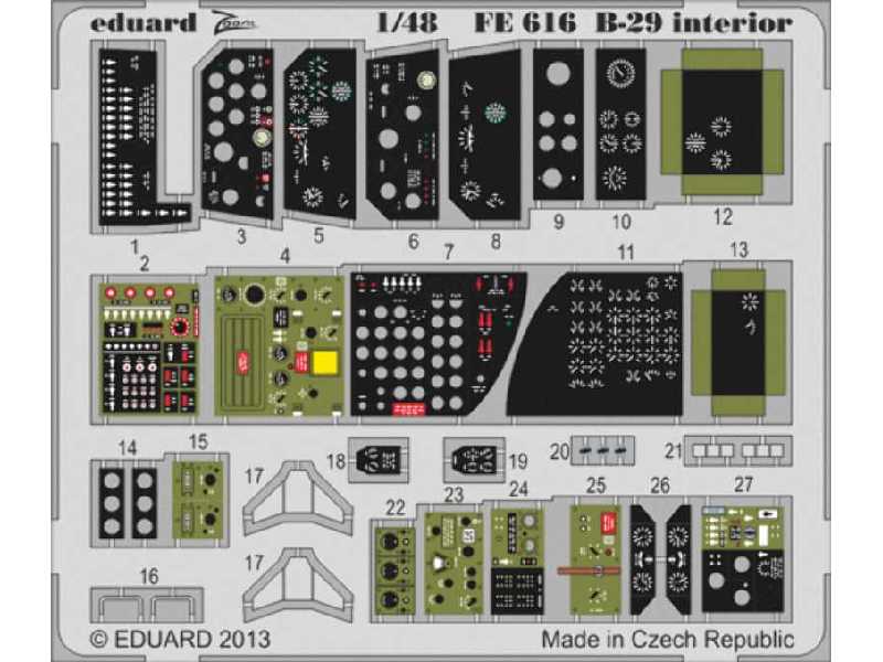 B-29 interior S. A. 1/48 - Monogram - image 1