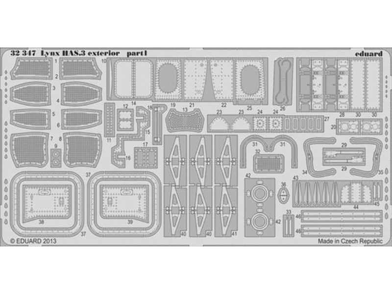 Lynx HAS.3 exterior 1/32 - Revell - image 1