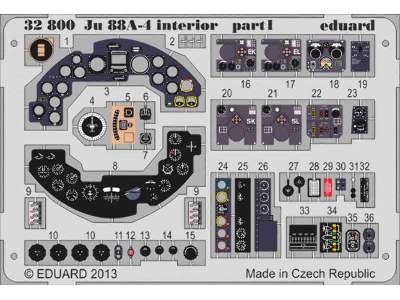 Ju 88A-4 interior S. A. 1/32 - Revell - image 1