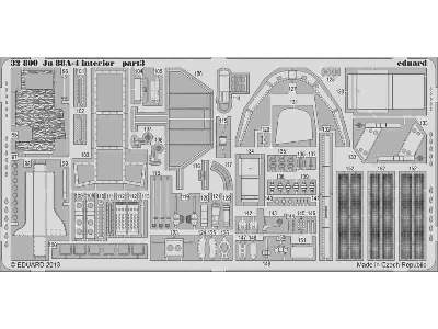 Ju 88A-4 interior S. A. 1/32 - Revell - image 4