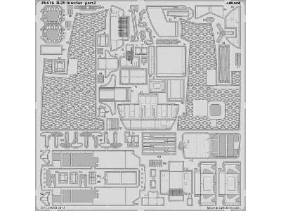 B-29 interior S. A. 1/48 - Monogram - image 3