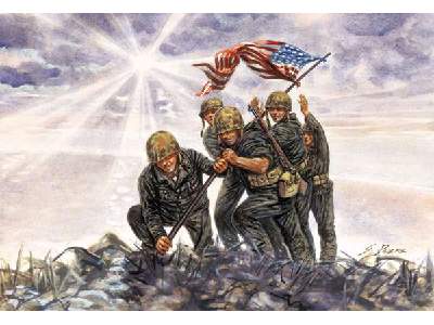 Figures - Iwo Jima Flag Raisers - image 1