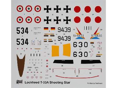 T-33 JASDF - Bundesluftwaffe - FAF with colored PE parts - image 2