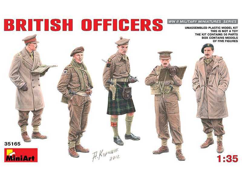 British officers WW2 - image 1