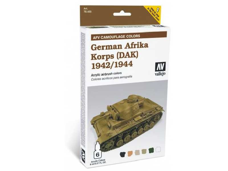 German Afrika Korps 1942-1944 (DAK) - AFV Camouflage Colors - image 1