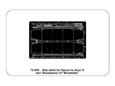 Side skirts for PzKpfw IV, Ausf.G, early Brummbar - image 5