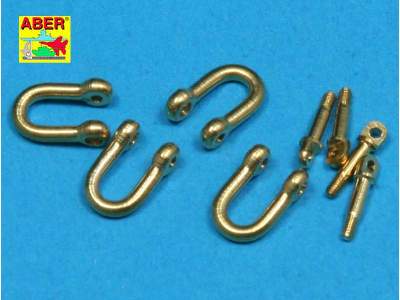 Late model Shackle for Pz.Kpfw.VI Tiger Ausf.B x 4pcs - image 1