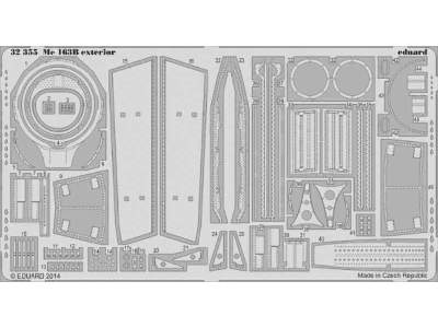 Me 163B exterior 1/32 - Meng - image 1