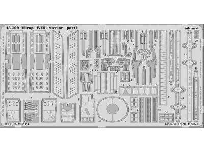 Mirage F.1B exterior 1/48 - Kitty Hawk - image 2