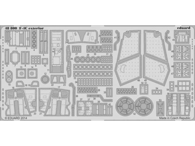 F-4C exterior 1/48 - Academy Minicraft - image 1