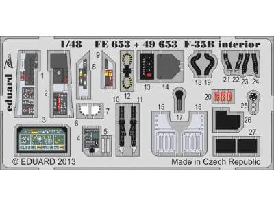 F-35B interior S. A. 1/48 - Kitty Hawk - image 1