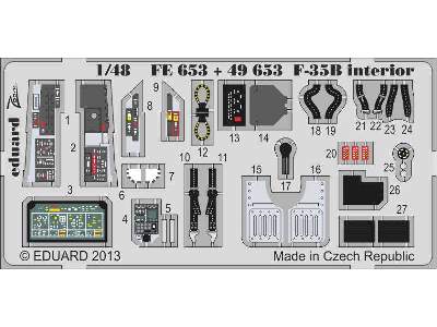 F-35B interior S. A. 1/48 - Kitty Hawk - image 2