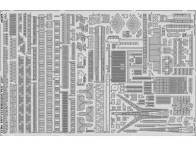 USS CA-35 Indianapolis 1/350 - Academy Minicraft - image 1