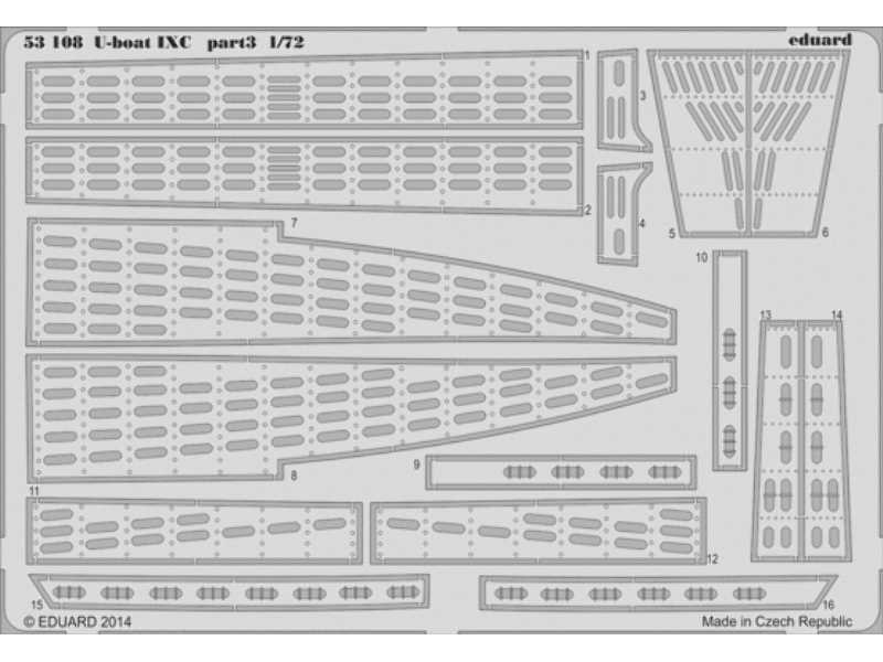 U-boat IXC part 3 1/72 - Revell - image 1