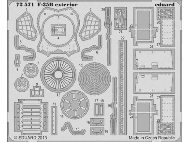 F-35B exterior 1/72 - Fujimi - image 1