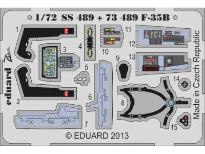 F-35B interior S. A. 1/72 - Fujimi - image 1