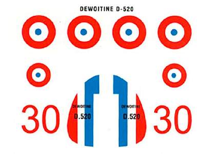 Dewoitine D-520 - French AF - image 3