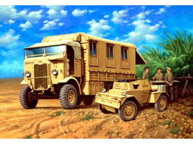 Monty's Caravan/Leyland Retriever & Scout Car - image 1