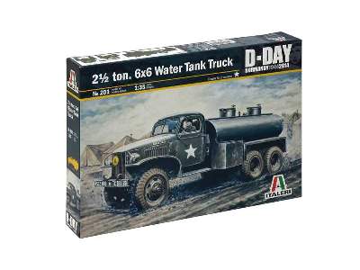 2,5 Ton, 6x6 Water Tank Truck - image 2