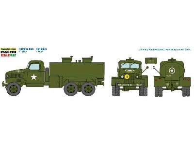 2,5 Ton, 6x6 Water Tank Truck - image 4