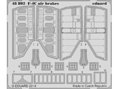 F-4C air brakes 1/48 - Academy Minicraft - image 1